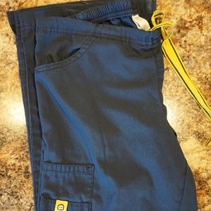 Navy Blue Scrub Pants
